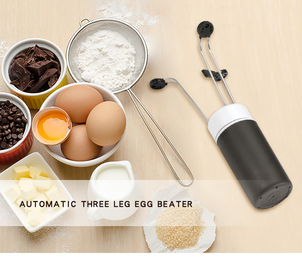 Automatic Three Leg Egg Beater Whisk Hands-free Blender Kitchen Tool