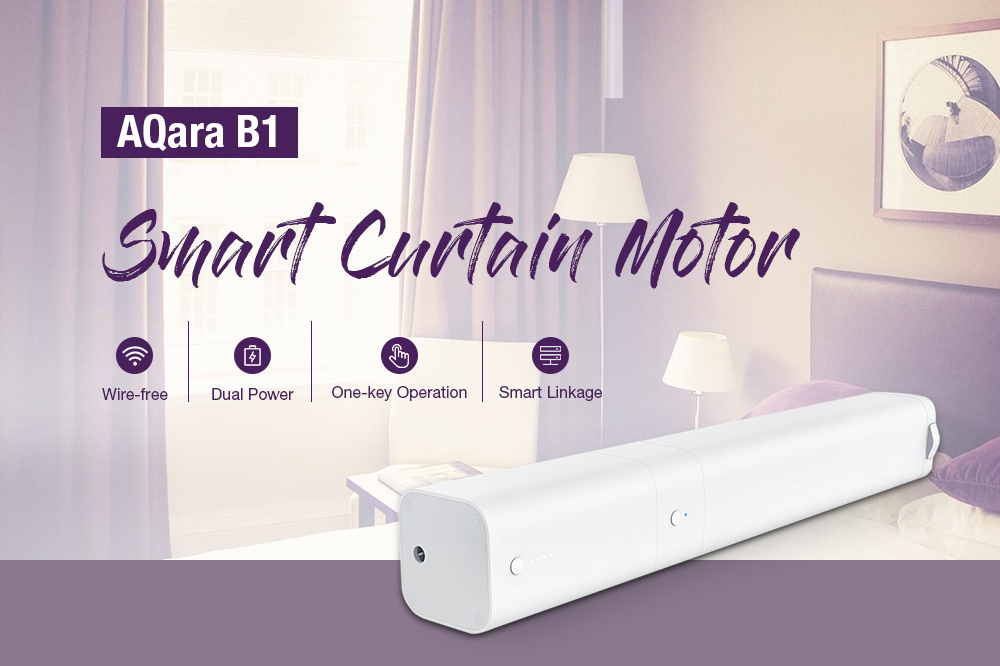 Aqara B1 Remote Control Wireless Smart Motorized Electric Curtain Motor ( Xiaomi Ecosystem Product )