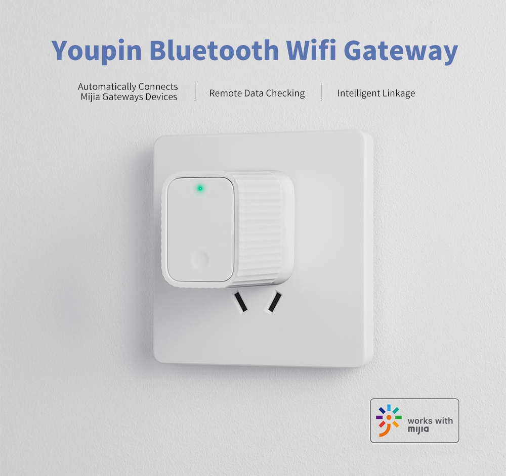 Youpin CGSPR1 Bluetooth Wifi Gateway Applicance Switch Linkage from Xiaomi youpin